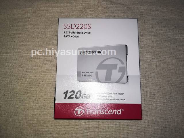 トランセンド SSD 120GB TS120GSSD220Sを購入