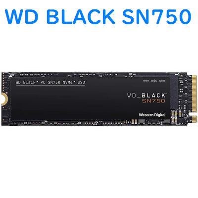 WD BLACK SN750シリーズ NVMe SSD